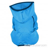 BUYITNOW Dog Raincoat with Hood Waterproof Four Legs Jacket for Small Medium Dogs - B072WPD6FS