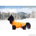 Dog Raincoat with Warm Fleece Lining Cold Weather Dog Coat Lightweight Rip-Stop - B07F2B64PC