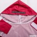 Elite fashion Nylon waterproof fabric hooded dog raincoat Suit for Small Medium Large Dogs Red/Blue - B01MQLDXHW