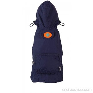 fabdog Packable Dog Raincoat - B016EOZ2GC