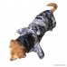 maxgoods Pet Raincoat Leisure Waterproof Clothes Lightweight Camouflage Rain Jacket Poncho with Strip Reflective For Large Medium Dog (Gray M) - B01NCJUK0J