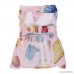 Pets Dress Summer Print Dog Conch beach Skirt Small Puppy Cat Party Clothes Axchongery - B07DLNM3QS