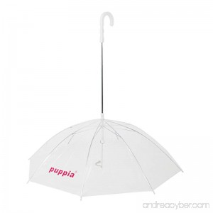 Puppia Authentic Umbrella for Dog One Size White - B016N6XJ2A