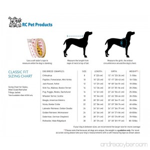 RC Pet Products West Coast Rain Wear Dog Coat Size 8 Dandelion Print - B0078KVL4O