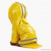 UEETEK Dog Raincoat Waterproof Dog Rain Jacket Reflective Safe Coat for Dog Pet (Yellow) size M - B075NK2Y79