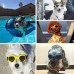 Cool Pet Dog Motorcycles Bike Sunglasses for Sun Rain Protection Funny Halloween Cosplay Costume and Christmas Gifts for Cats Dogs - B075DZ7NJ4