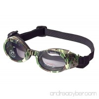 Doggles Stylish Portable Dog UV Protection sunglassIls Medium Green Camo Frame / Smoke Lens - B00LVNFP7S