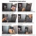 HOHO 60x20 Clear Anti-fogging Film Fogless Protective Film Self Adheisve Anti Fog Film for Bathroom Mirror Swim Goggles & Car Rearview Mirror - B07F8K6R5C