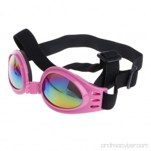 Onpiece Fashion Pet Dog Goggles UV Sunglasses Sun Glasses Eye Protection Wear With Strap - B0749LHGRK