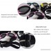 Pet Glasses Dog Sunglasses Foldable Goggles Windproof Rainproof Anti Ultraviolet Heart Shaped Glasses Portable Sunglasses(Blue) - B071VV4RWW