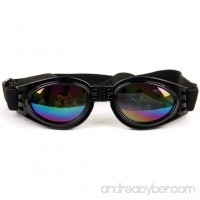 YRK Multi-Color Fashionable Puppy Water-Proof UV Goggles Pet Dog Sunglasses Eye Wear Protection Goggles Medium - B00UCT5ZU4