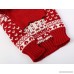 Dog Reindeer Holiday Pet Clothes Sweater for Dogs Puppy Kitten Cats Classic Red - B013WVJP3G