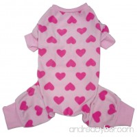 Fashion Pet Pink Outdoor Dog Heart Fleece - B00X7Z5TPG