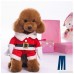 Mikayoo Christmas Costumes for Small Dog Medium Dog Or Cat Santa Suit with Hat Santa Dress with Hat Santa Claus Costumes Christmas Holiday Xmas coat with Santa Hat Xmas dress with Santa Hat - B01N769M5I