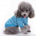 Pet Dog Classic Knitwear Sweater Warm Winter Puppy Pet Coat Soft Sweater Clothing For Small Dogs (S Light blue) - B073ZZM7BD