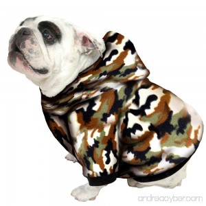 Plus Size Pups English Bulldog Dog Sweatshirts - Sizes BEEFY and BIGGER THAN BEEFY with More than 20 Fleece Patterns to Choose From! - B00C8SYC10