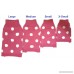 Small dog clothes warm cute French Polka Dots Pink pet sweater. winter apparel Puppy - B071V84WTG