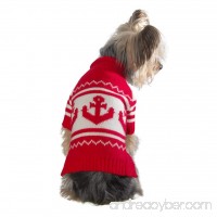 Stinky G Anchor Dog Sweater - B00LYRUWEW