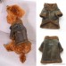TAILUP Pet Dog Puppy Little Small Fashion Leather Zipper Jacket Coat Apparel Vest Top (M Black) - B073RY8V69