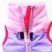 Voberry Cat Dog Pet Apparel Winter Striped Quilted Vest Coat Harness Jacket - B073Z86X91