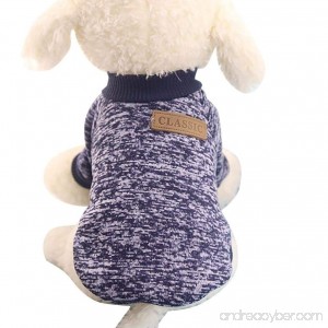 WensLTD Clearance Pet Dog Puppy Classic Sweater Fleece Sweater Clothes Warm Sweater Winter - B077S5GC93
