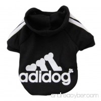 Zehui  Pet Dog Cat Sweater Puppy T Shirt Warm Hooded Coat Clothes Apparel - B00E5TWLOA
