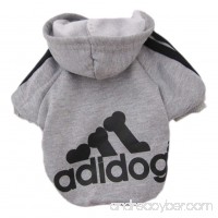 Zehui Pet Dog Cat Sweater Puppy T Shirt Warm Hooded Coat Clothes Apparel - B00E5TWTYM