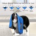 DADYPET Dog Blanket Pet Bath Towel 3 in 1 Cat Towel Medium Dog Blanket and Pet Bed Cover Double Sided Super Absorbent and Machine Washable for Small Medium Large Dogs and Cats 40’’ 28’’ - B07D9G4X88