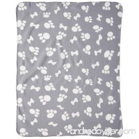 Evelots Fleece Pet Blanket  46" L x 36" W  Soft & Durable For Cats & Dogs - B00MRAUBD2