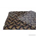HappyCare Textiles 047393528940 Printed dog paw Flannel throw blanket Taupe - B072MH9RQV