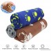 KYC 3 pack 40 x 28 '' Puppy Blanket Cushion Dog Cat Fleece Blankets Pet Sleep Mat Pad Bed Cover with Paw Print Kitten Soft Warm Blanket for Animals - B07F6Y1WW6