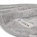 PetFusion Premium Plus Quilted Dog and Cat Blanket. Light Inner Fill 70GSM Reversible Gray Micro Plush. [100% soft polyester] - B0743LJHZ5