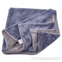 Reversible Dog Bed Blanket - Pet Flannel Soft Throw - B073WV5M6N