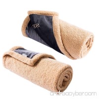 SEPETTY Dog Cat Blanket Dog Blankets Keep the Sofa Car Floor and Bed Clean Premium Soft Warm Sherpa Fleece Plush Warm Pet Bed.(25x37 inches) - B07D265MG7