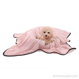 Speedy Pet Dog Cat Velvet Blanket Puppy Cushion Soft Warm Sleep Mat Blankets for All Kinds of Small Medium Large Animals - B0777LYR3W
