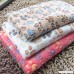 Topbeu Warm Pet Mat Small Large Paw Print Cat Dog Puppy Fleece Soft Blanket Bed Cushion - B01J3PHHU8