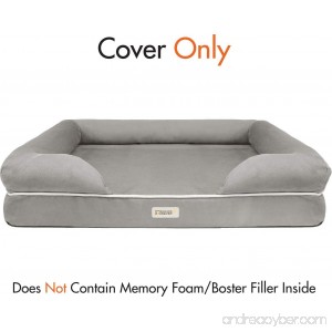 100% Suede Super Deluxe Upgrade/Replacement Cover for Friends Forever Bed/Couch Dog Bed - B01LXP98HW