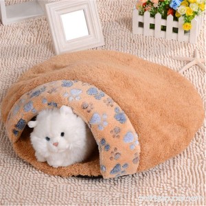 Coco*store Soft Warm Cat/dog Kitten Cave Pet Bed House Puppy Sleeping Mat Pad Igloo Nest - B01A6DDSCW