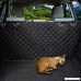 Dog Car Seat Covers Dog Car Hammock Pet Seat Covers with Seat Anchors for Cars Trucks and SUVs Large Size 58×54 Inch Waterproof Dog Bed Covers Anti-Scratch Non-Slip & Hammock Convertible Black - B07D92NWZN