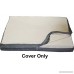 Petbed4less Cream Color Super Soft Fleece Plush Top Pet Bed Dog Bed Zipper Cover Small Medium to Super Large - 8 sizes - Replacement Zipper Cover only - B0786HX72G