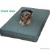 Petbed4less Heavy Duty Green Canvas Pet Bed Dog Bed Zipper Cover Small Medium to Super Large - 8 sizes - Replacement Zipper Cover only - B01DT01NS0