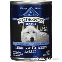 Blue Buffalo Wilderness High Protein Grain Free  Natural Senior Wet Dog Food - B00L9NY2KG