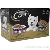 Cesar Classics Adult Wet Dog Food 3.5oz Trays - B01N171Q4M