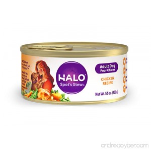 Halo Holistic Natural Wet Dog Food for Adult Dogs - B003YH9E4E