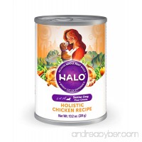Halo Holistic Natural Wet Dog Food for Senior Dogs - B00K77R6JY