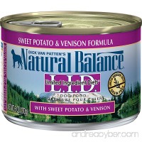 Natural Balance Diets Canned Sweet Potato & Venison Formula Dog Food (12 Pack)  12-6 oz - B0733M3FJ4