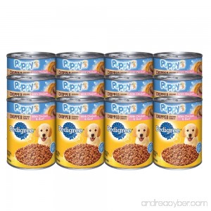 PEDIGREE Puppy Ground Dinner Wet Canned Dog Food - B014UTY5G6