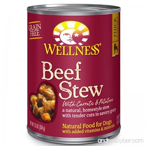 Wellness Thick & Chunky Natural Wet Grain Free Canned Dog Food - B003VIWN1C