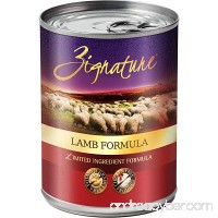 Zignature - Grain Free Limited Ingredient Formula Wet Dog Food  13oz. Can (12 Pack) - B00MCZVPKU