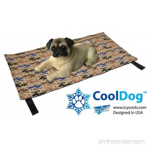 CoolDog Reusable Ice Mat for Keeping Dogs Cool in Summer - B003LM4NM0
